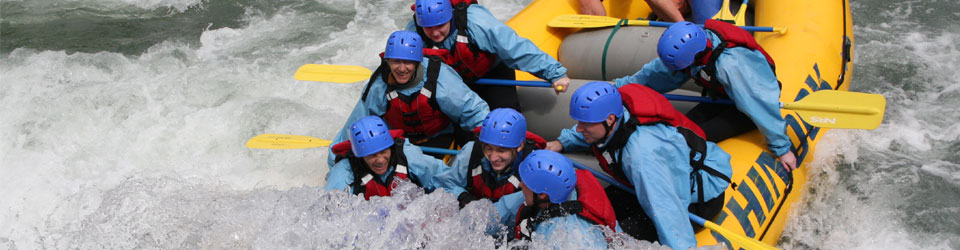 Rafting on the Kananaskis River